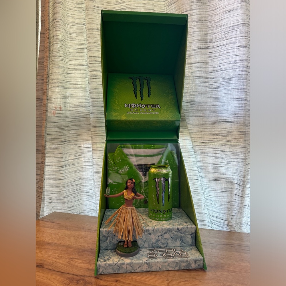 Rare and Brand New Monster Energy Ultra Paradise Promo Kit